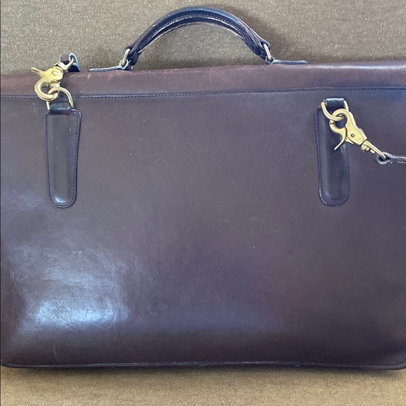 Vintage Coach Metropolitan Brown Leather Bag - Picture 2 of 7